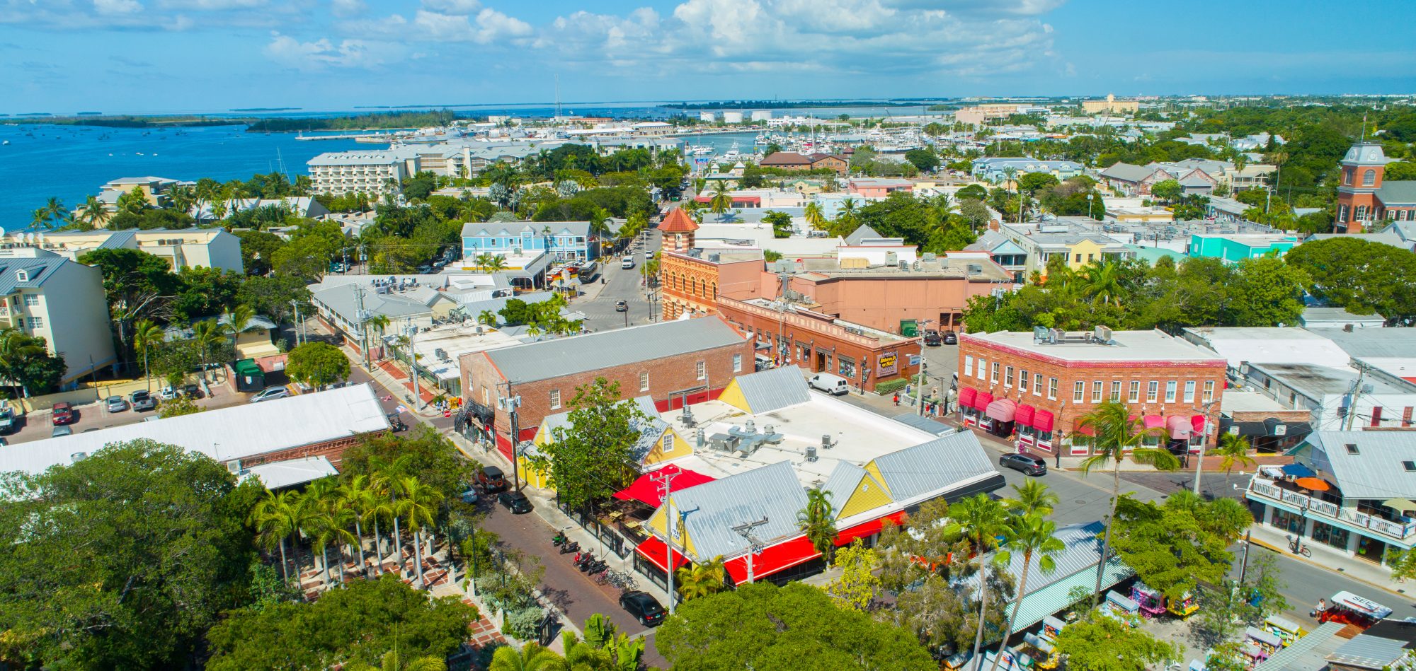 Key West Aerial view. Florida. USA.